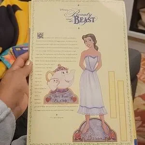 Disney | Toys | Disney Beauty And The Beast Paper Dolls | Poshmark